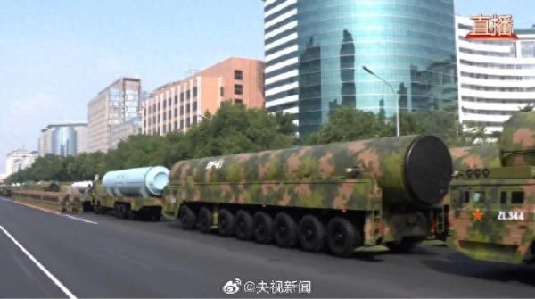 KB资产 核导弹亮相 “东风-5C”打击范围覆盖全球